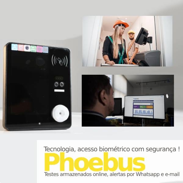 Phoebus-Bafômetro com biometria e alertas por Whatsapp