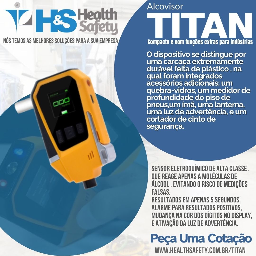 Titan-Um bafômetro para indústrias e frotas